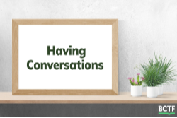 Having conversations Having conversations